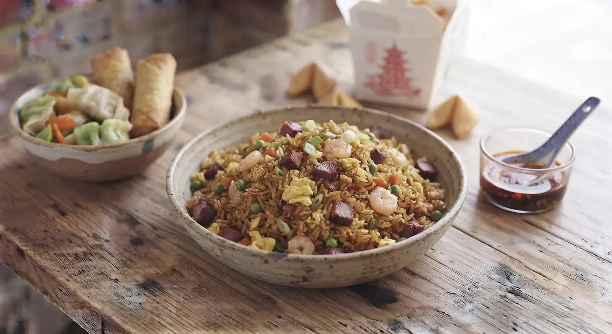 Real Chinese Takeout Fried Rice